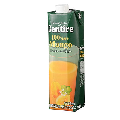 Gentire(ジェンティーレ) フルーツジュース マンゴー(1000ml)